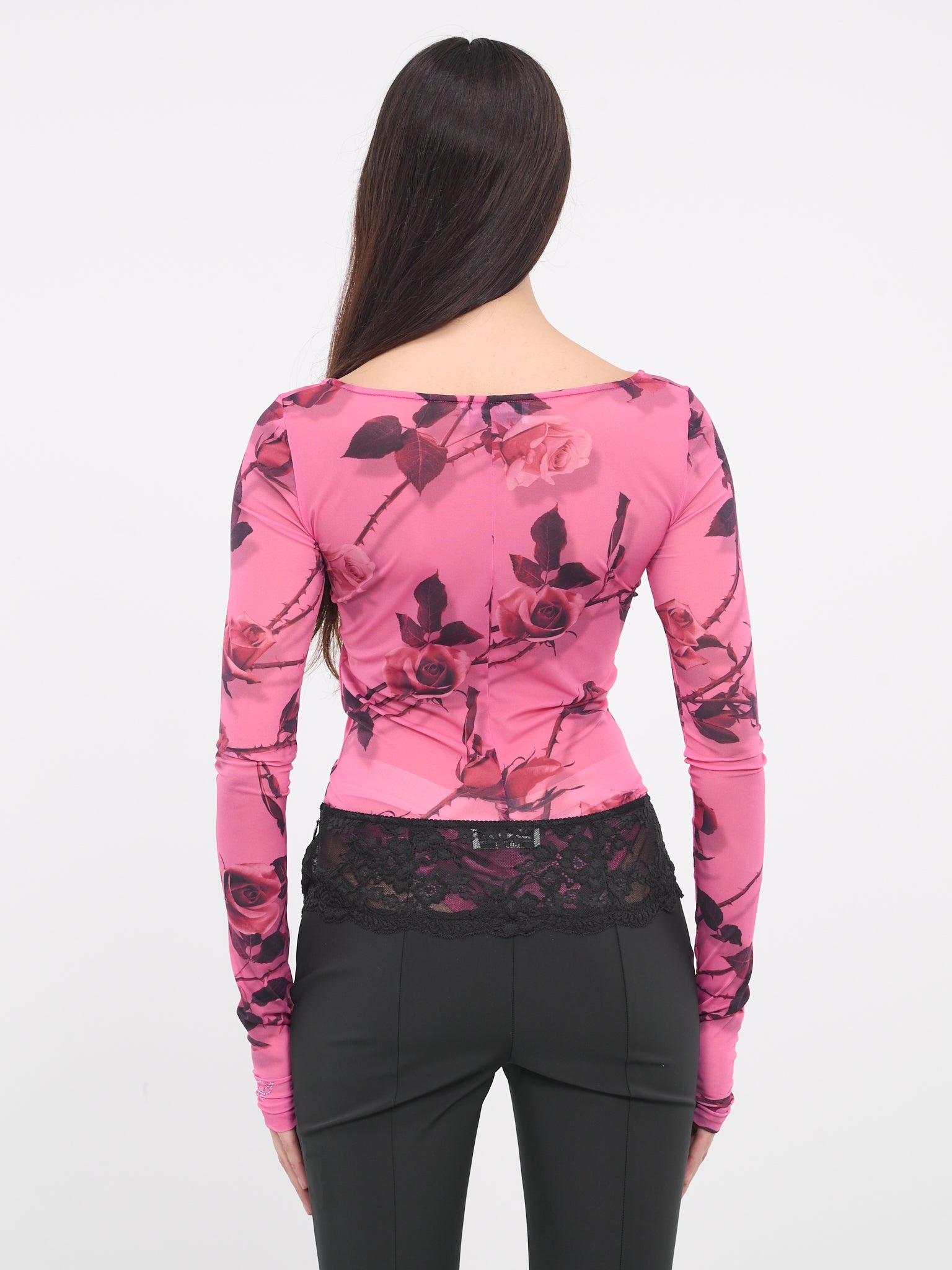 Torchon Rose Bodysuit - 3