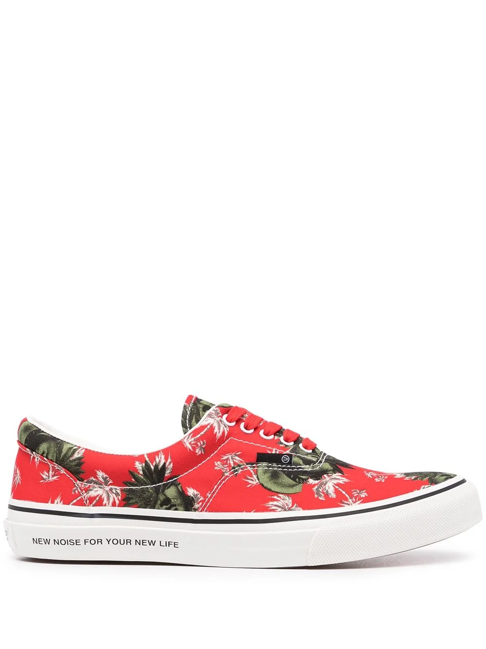 palm tree-print sneakers - 1