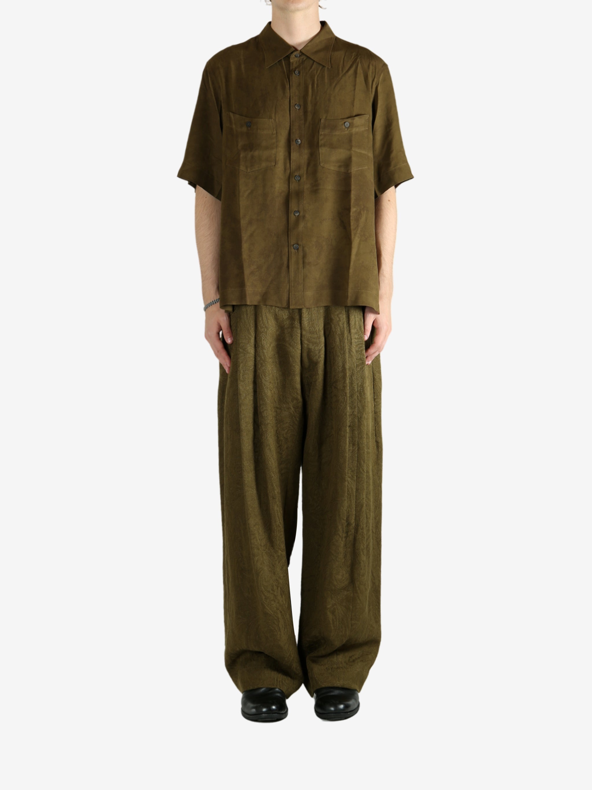 ZIGGY CHEN - Men Classic Short Sleeve Shirt - 4
