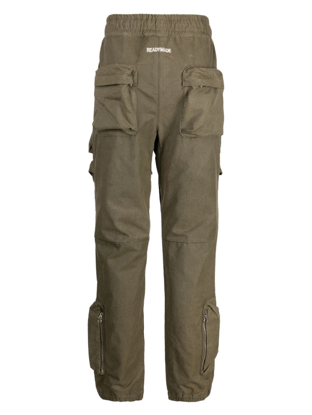 logo-embroidered cargo track pants - 2