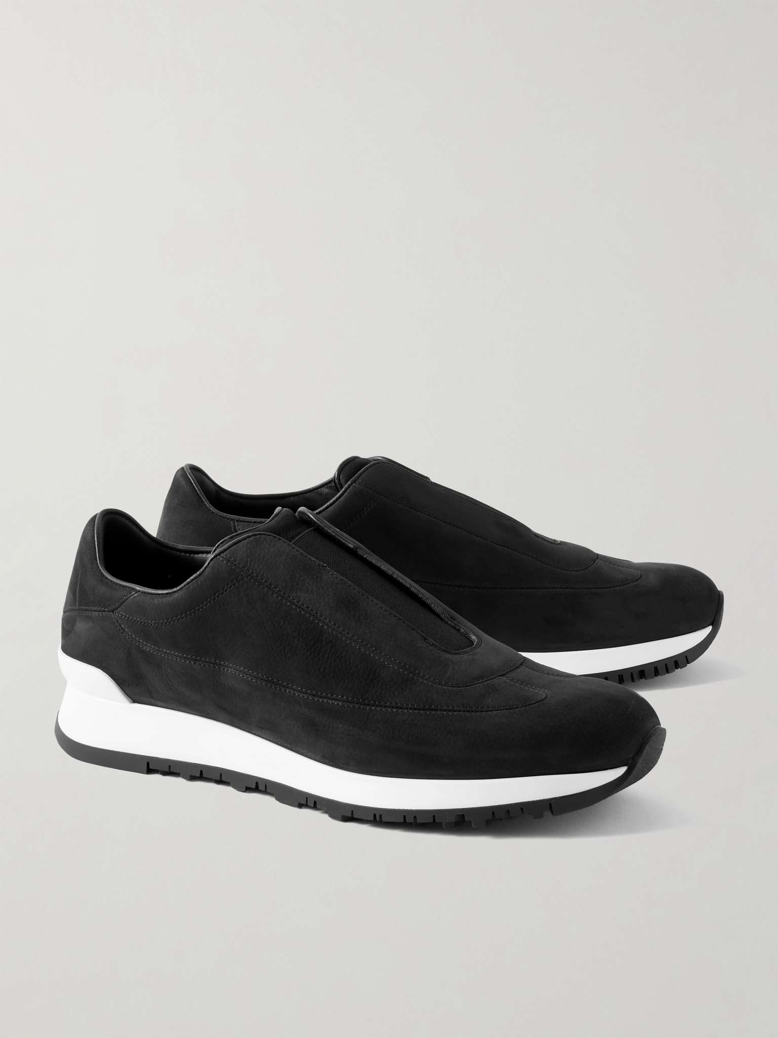 Lift Nubuck Slip-On Sneakers - 4