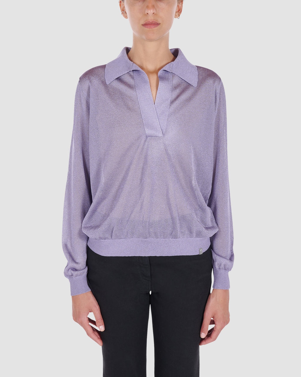 BUTTERFLY POLO SWEATER - 2