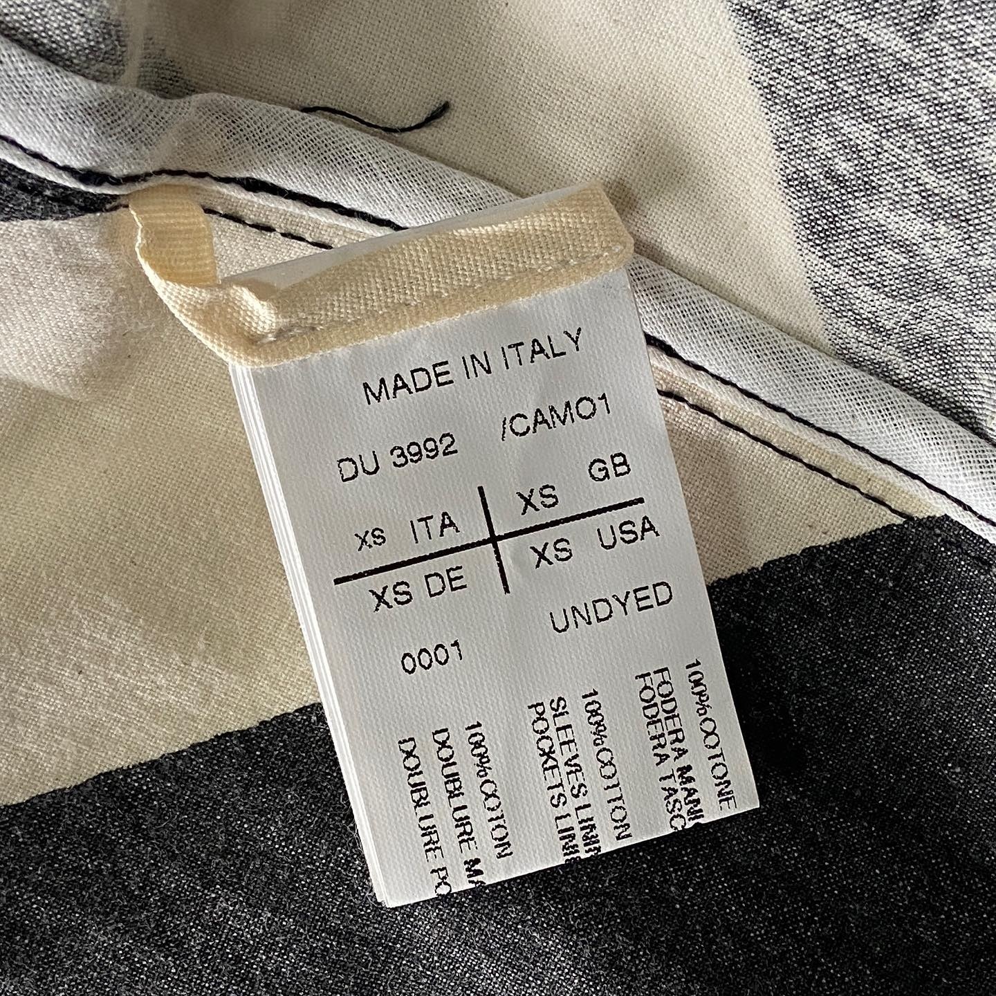 Rick owens BWNT drkshdw camo fishtail parka coat - 12