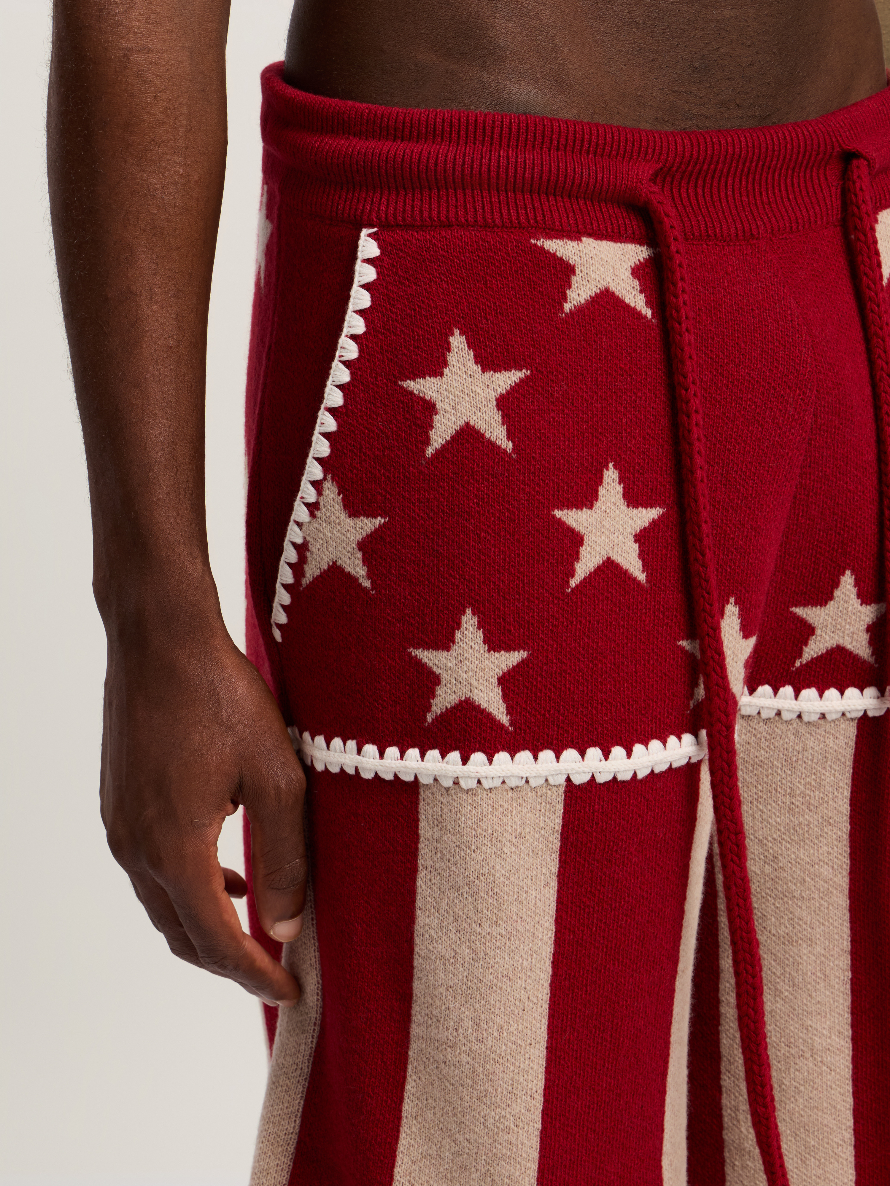 Stars&Stripes Knit Shorts - 5