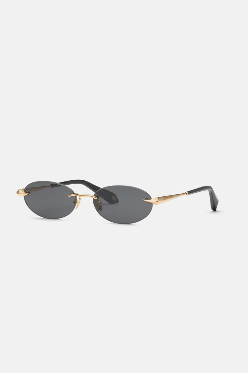 Roberto Cavalli Oval rimless sunglasses outlook