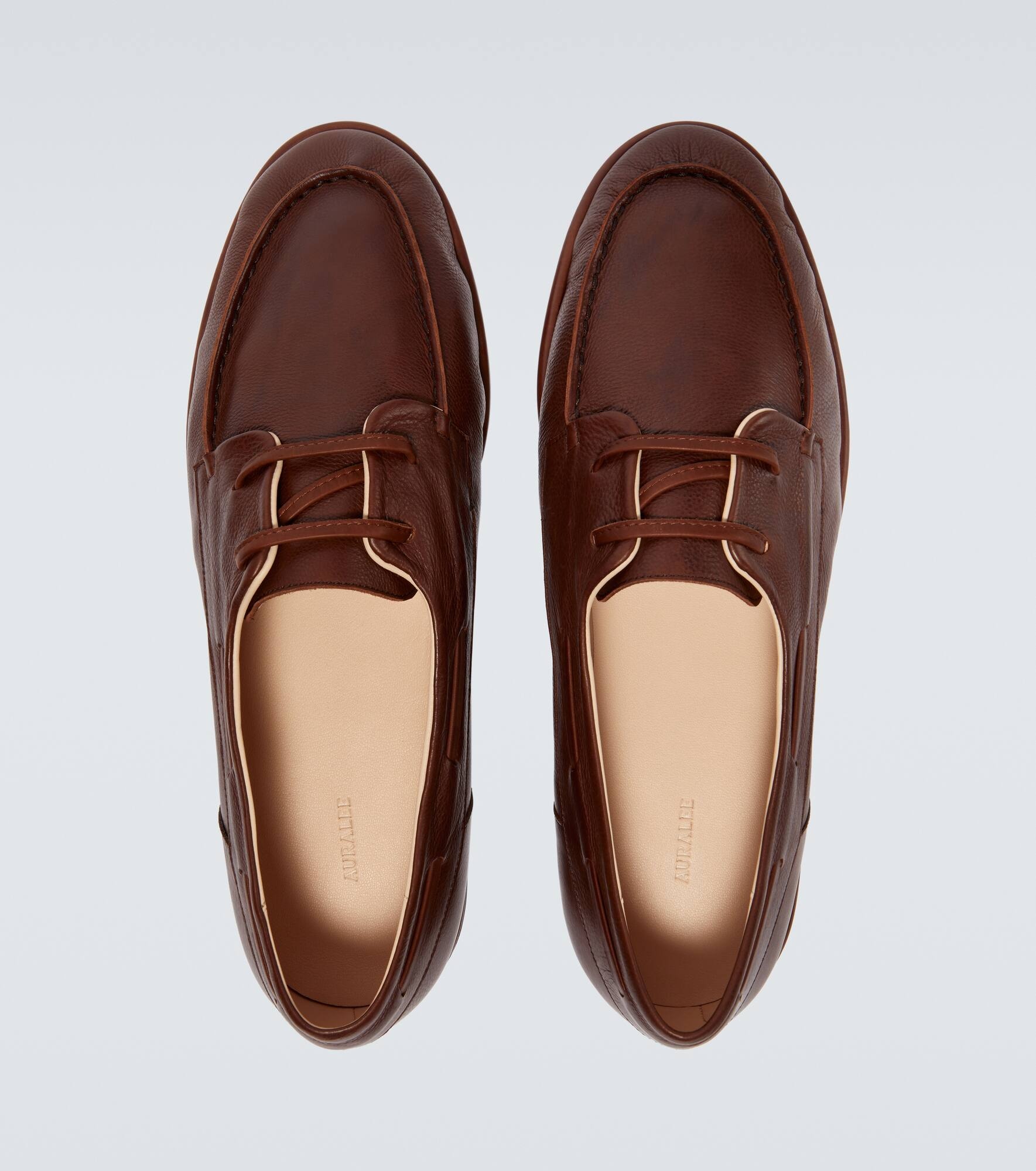 Leather Derby shoes - 4