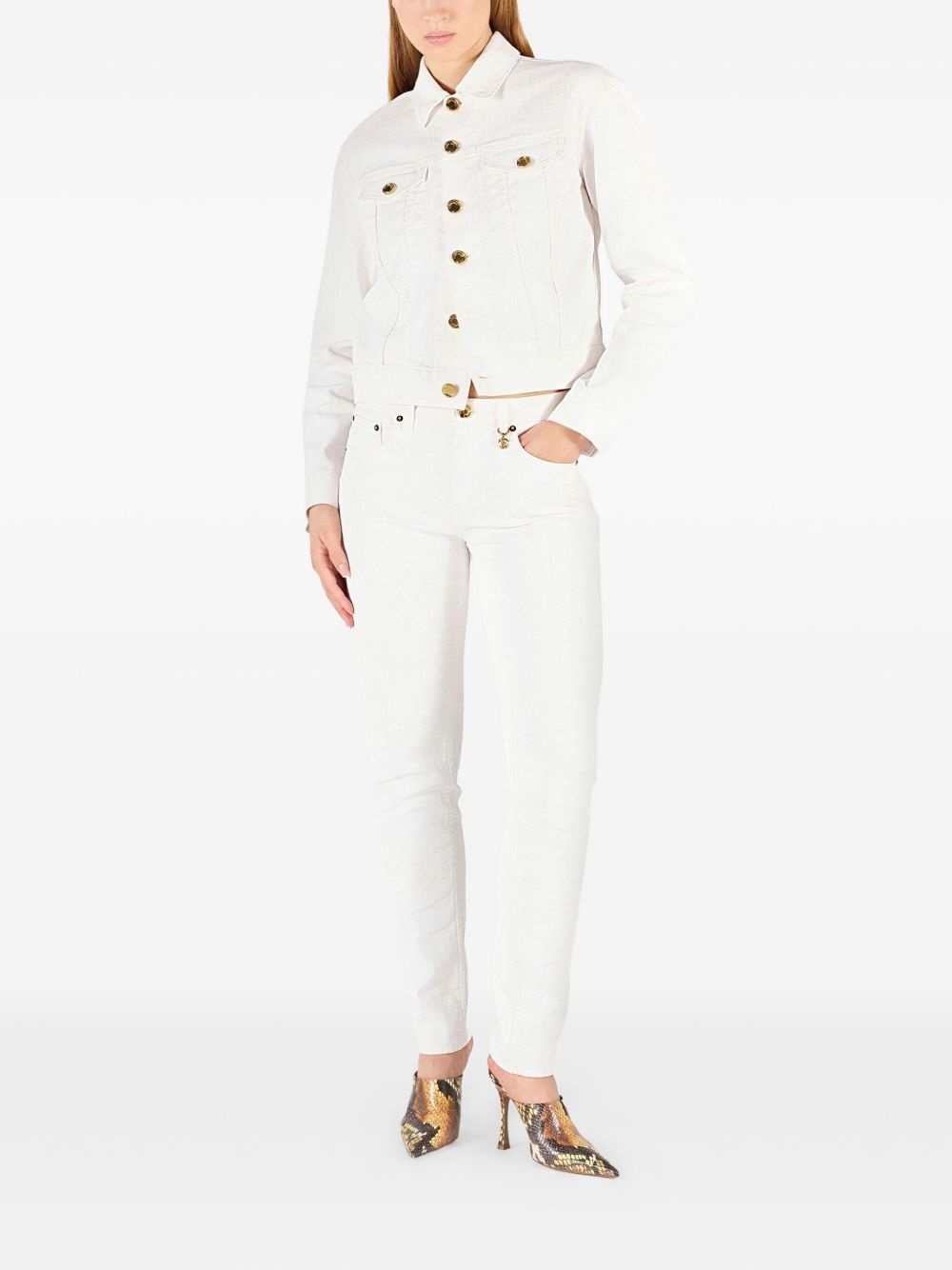 cropped jacket - 2