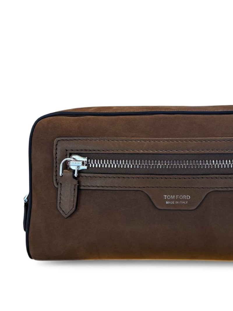 TOM FORD suede clutch bag outlook