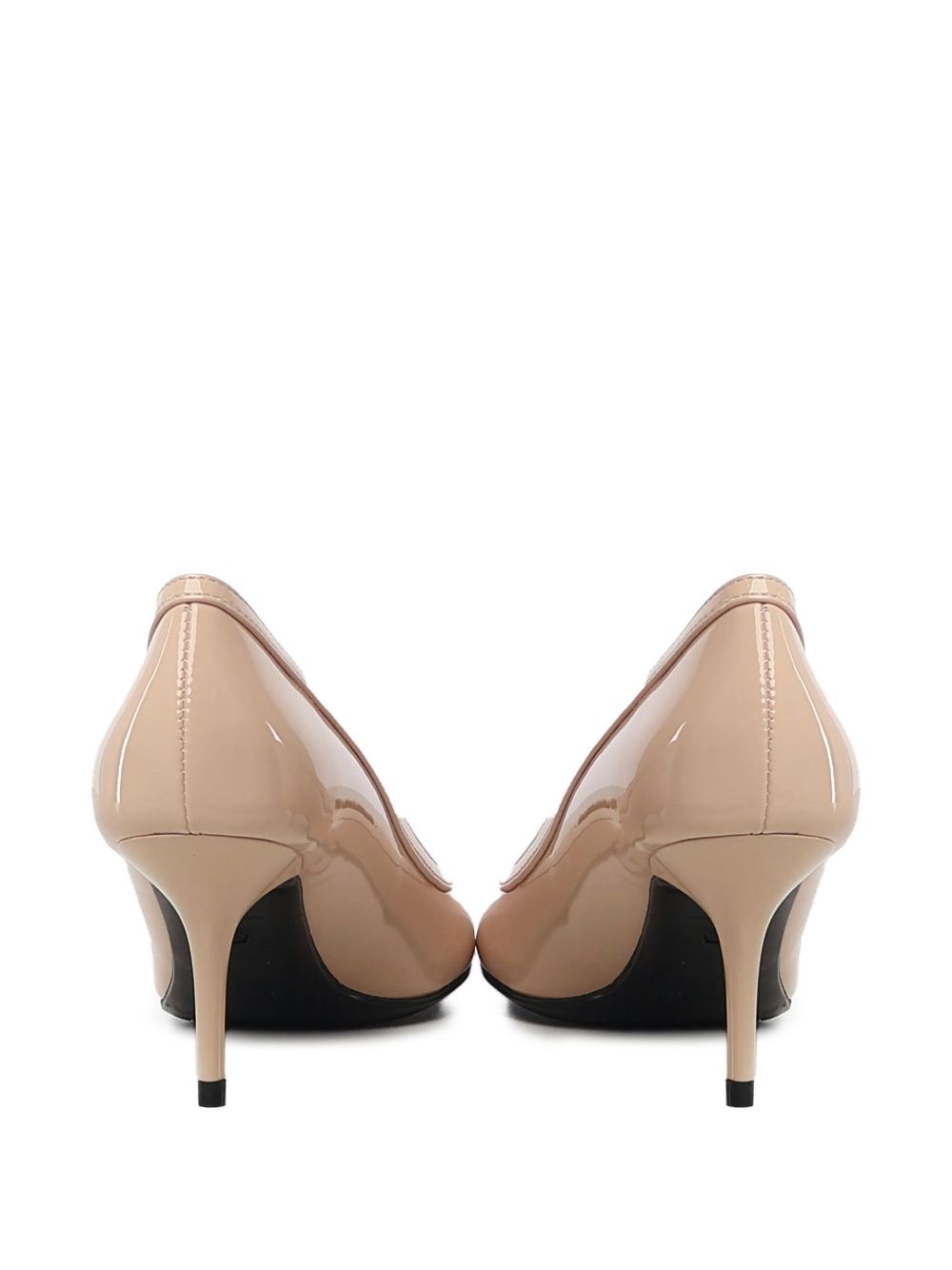 70mm pointed patent-leather pumps - 3
