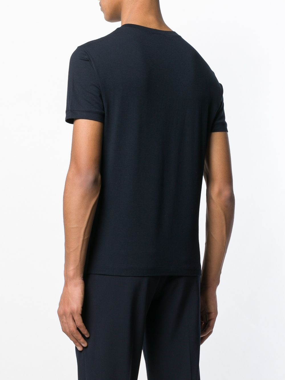 embroidered logo T-shirt - 4