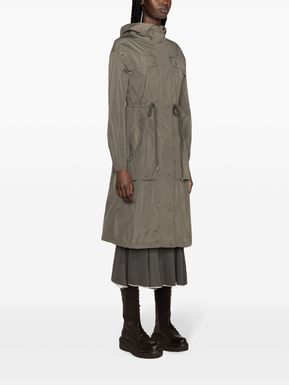 Mantio hooded parka coat - 3