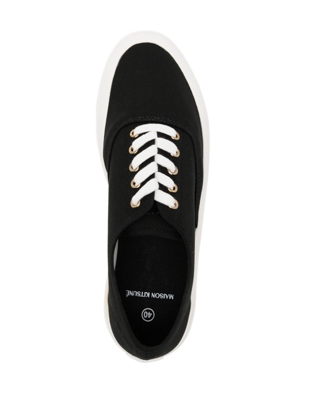 lace-up sneakers - 4