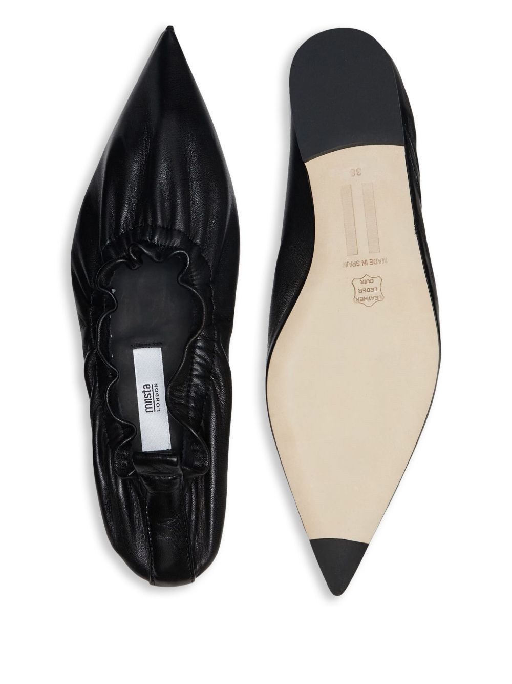 pointed-toe ballet flats - 3