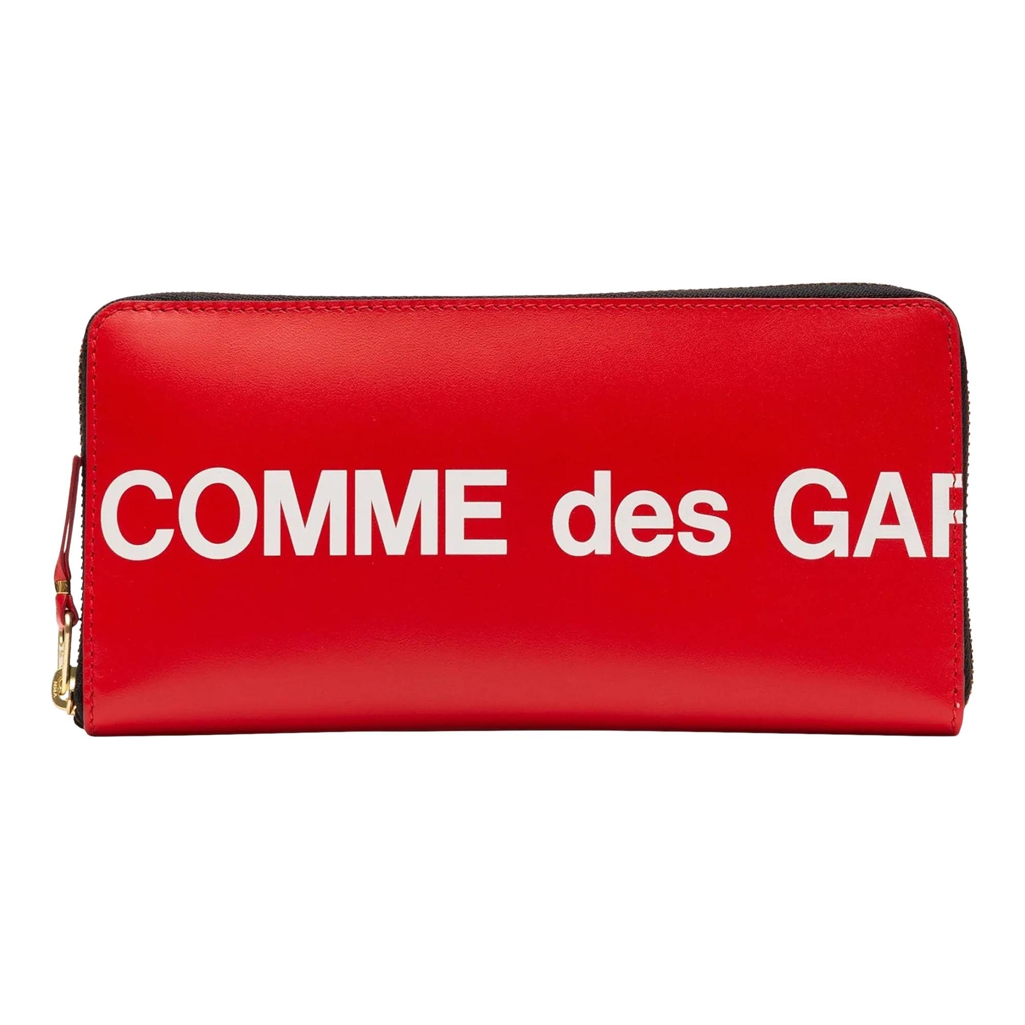 Comme des Garçons Huge Logo Wallet 'Red' - 1