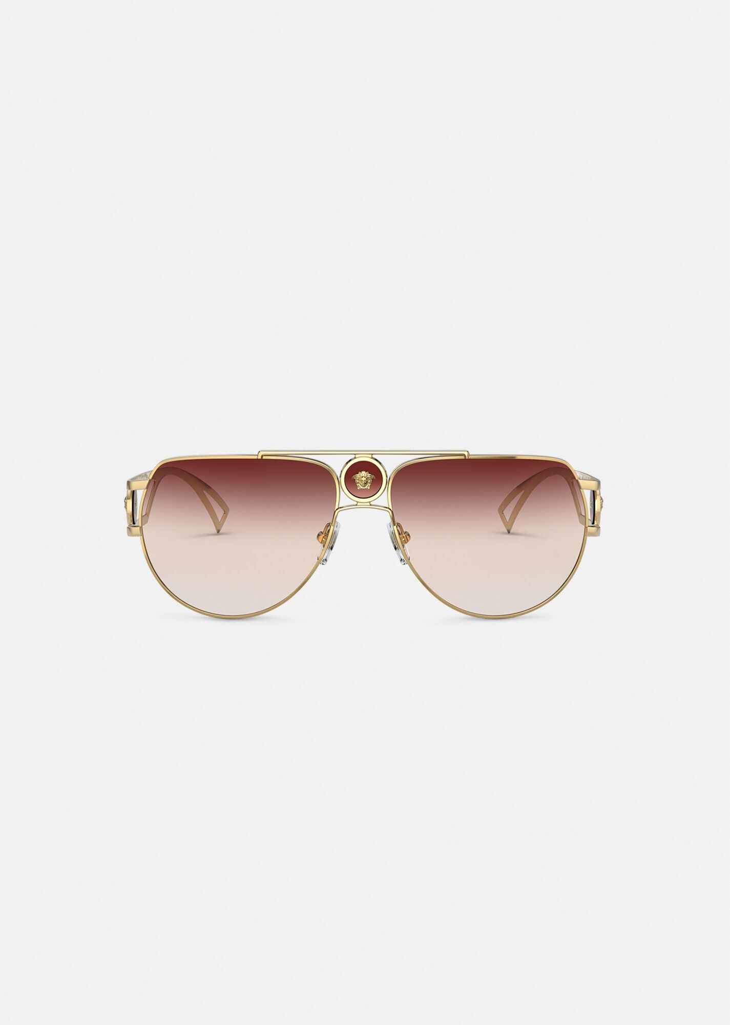 Medusa Medallion Pilot Sunglasses - 3