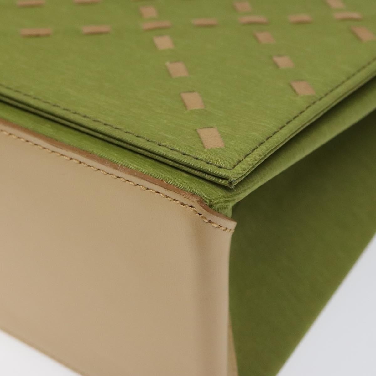 Burberry Nova Check Shoulder Bag Canvas Green - 10