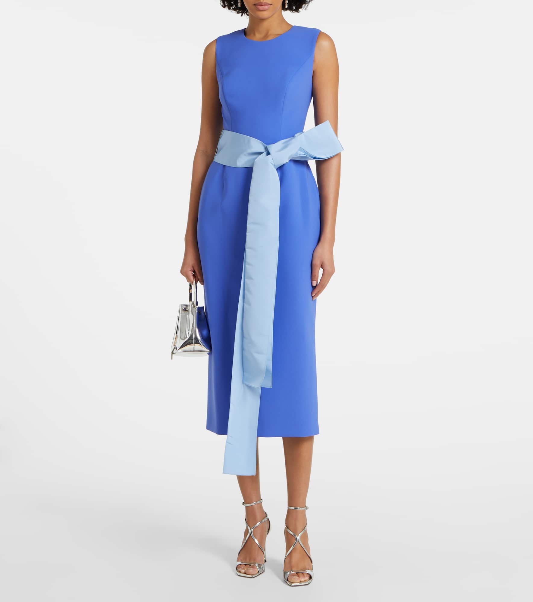 Crêpe cocktail dress - 2
