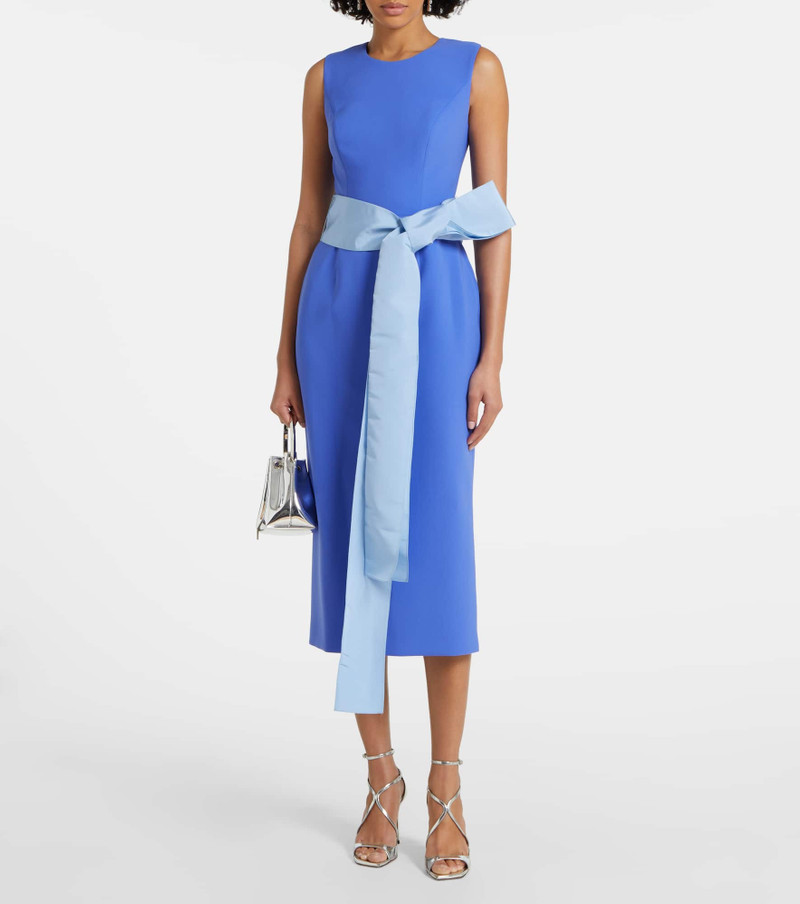 CAROLINA HERRERA Crêpe cocktail dress outlook