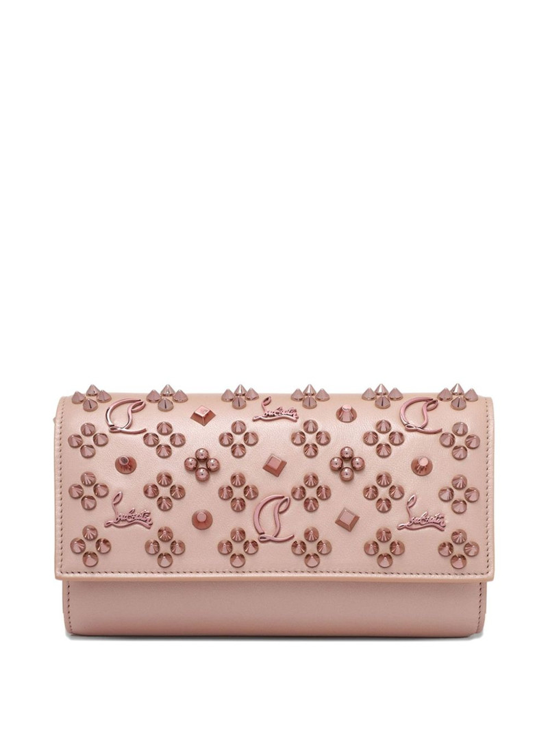 studded leather wallet 1