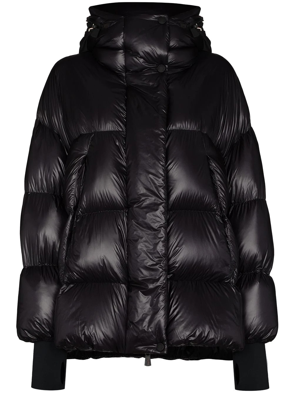 concealed fastening padded jacket - 1