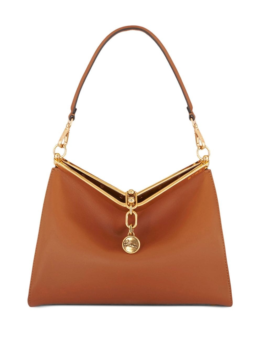 Vela leather clutch bag - 6