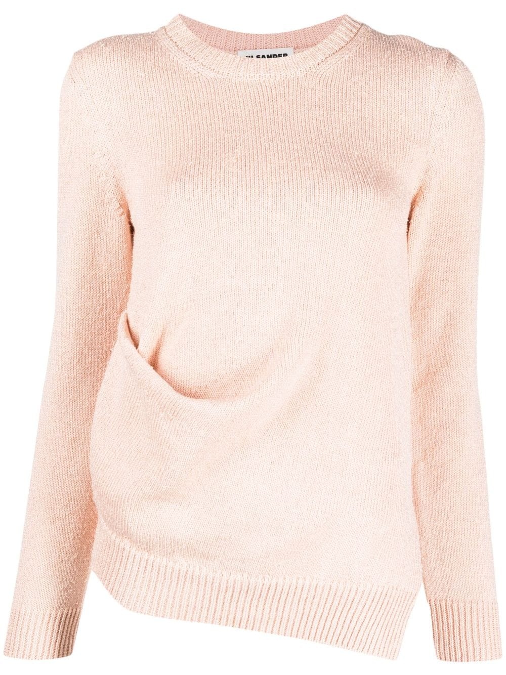 fine-knit long-sleeve jumper - 1