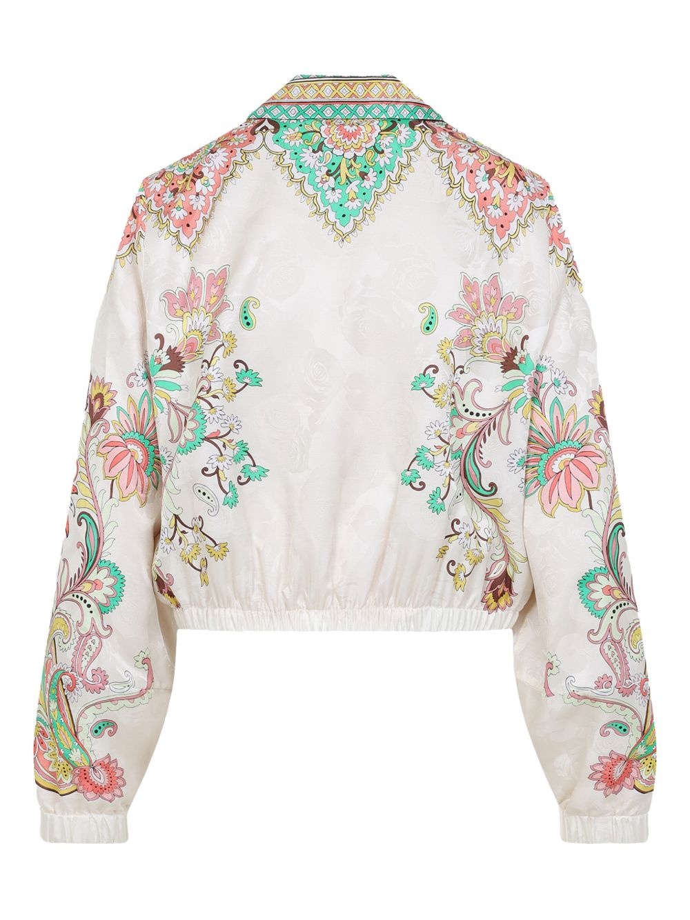 floral-print jacket - 2