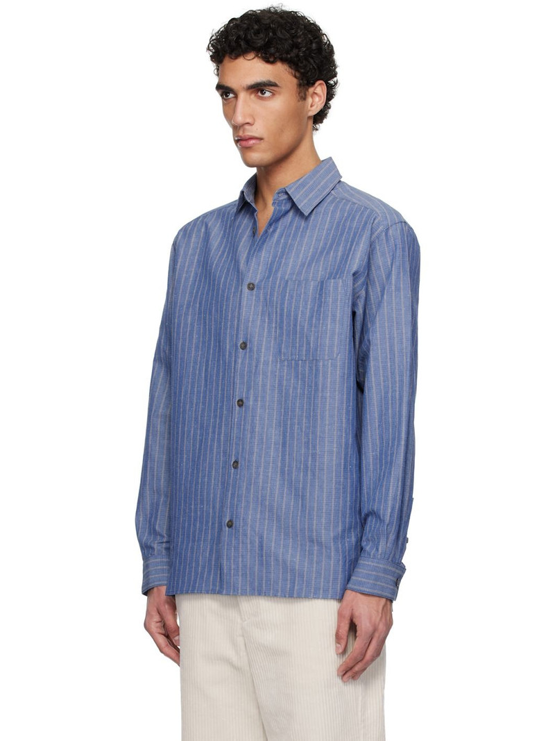 A.P.C. A. P.C. Blue Malo Shirt outlook