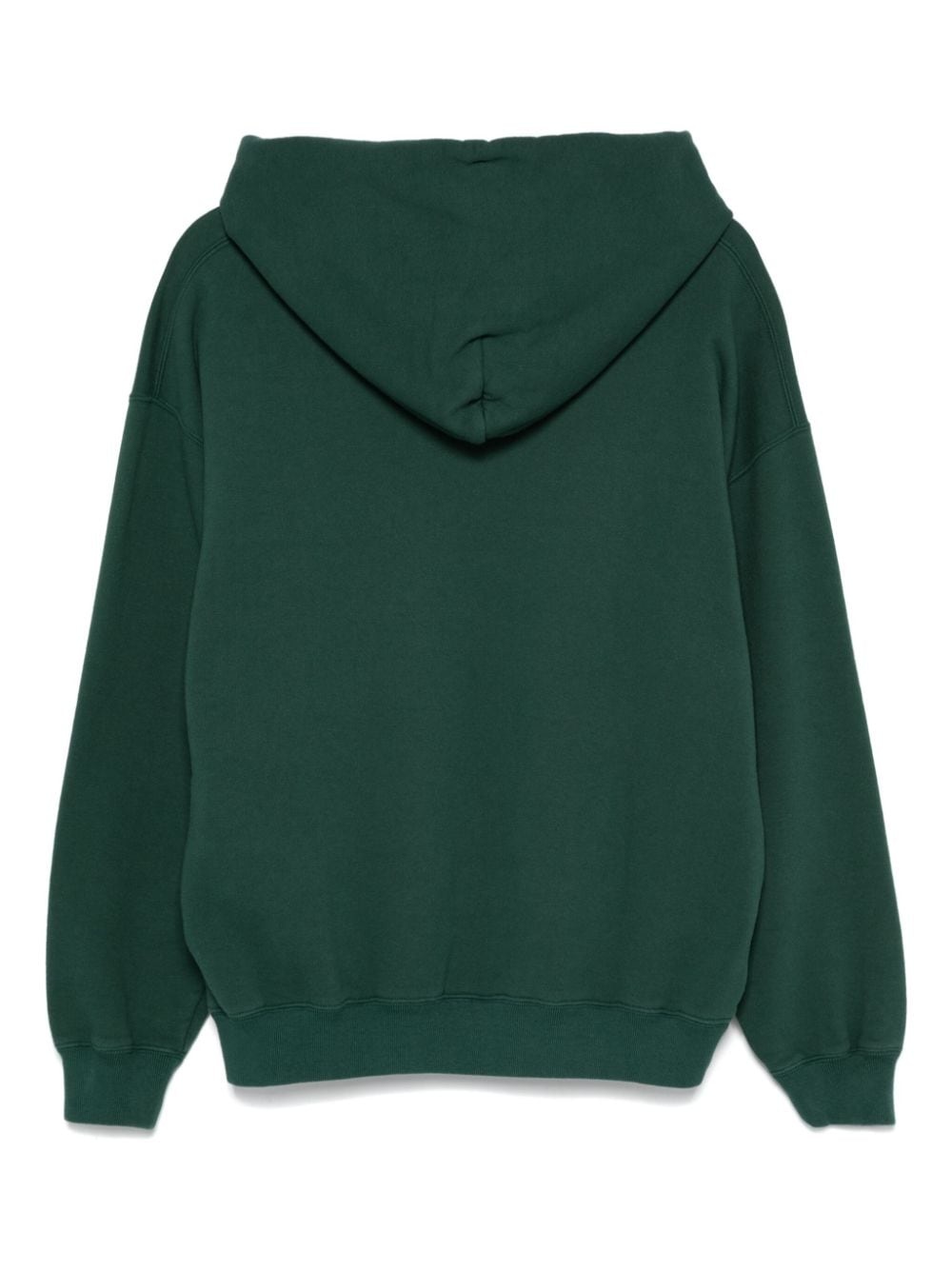 embroidered-logo hoodie - 2