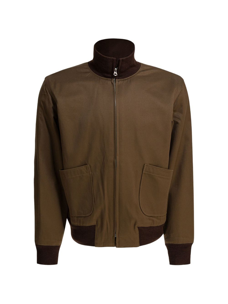 patch-pocket bomber jacket 1