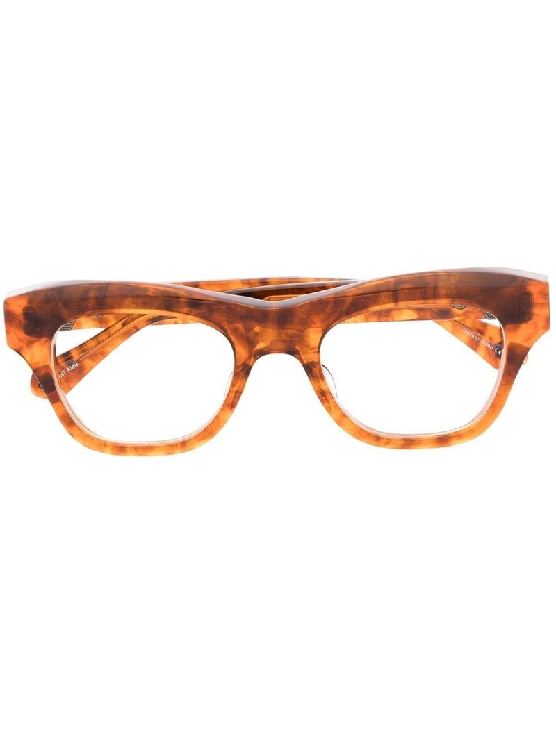 wayfarer-frame optical glasses 1