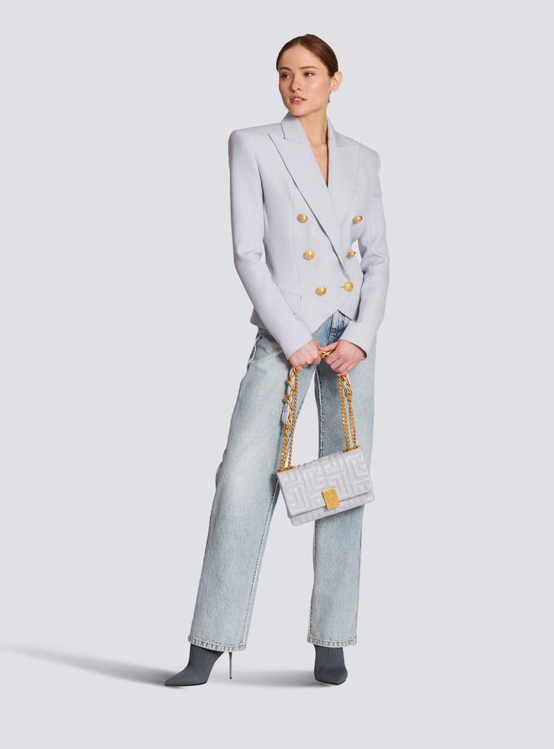 Balmain Wool double-breasted blazer outlook