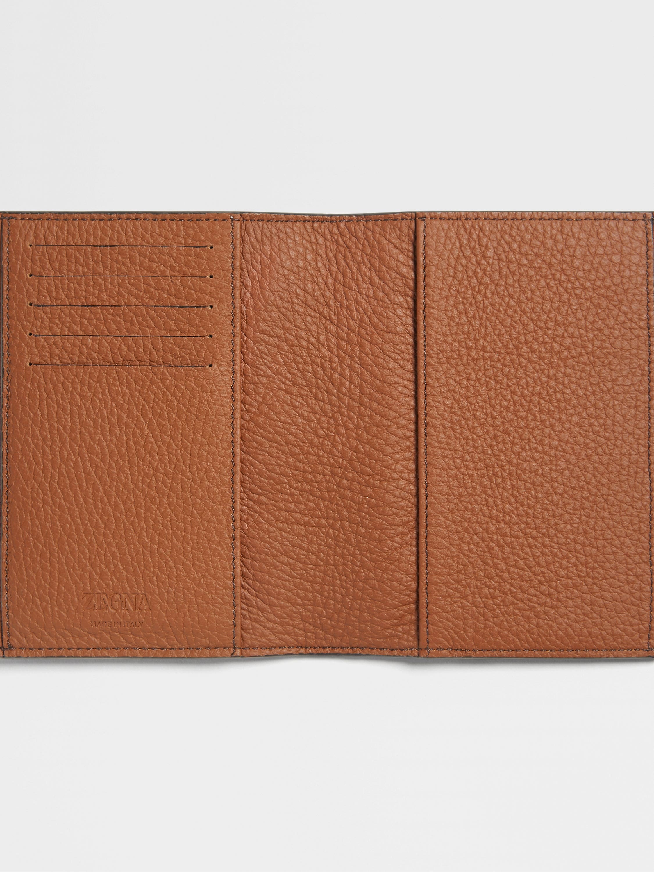 FOLIAGE DEERSKIN PASSPORT CASE - 2