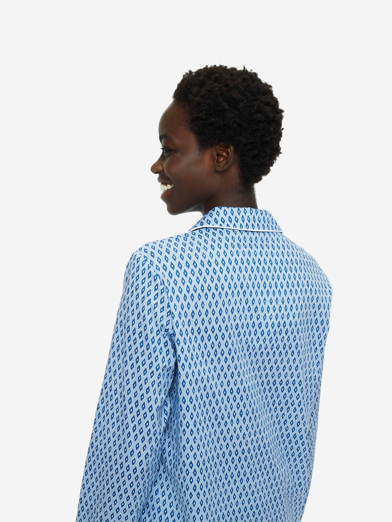 Women's Pyjamas Nelson 87 Cotton Batiste Blue - 6