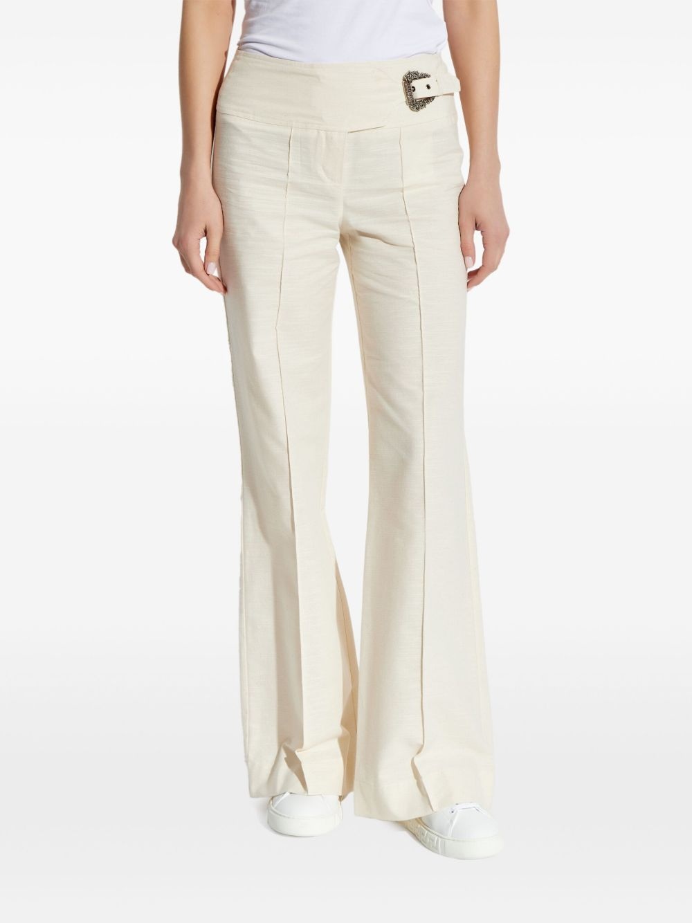 baroque buckle trousers - 3