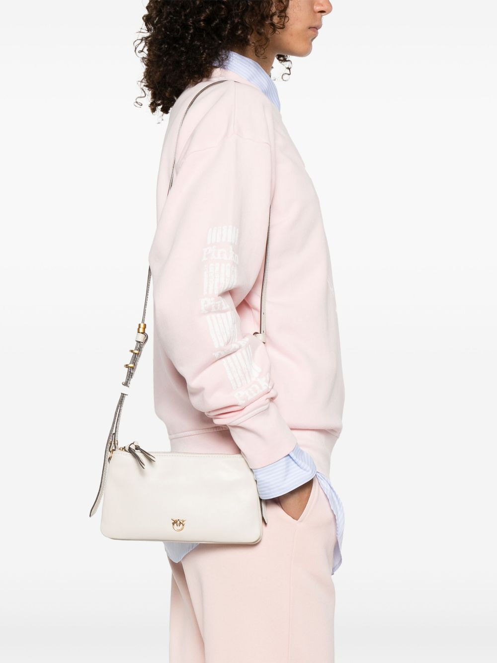 double-zip shoulder bag - 2