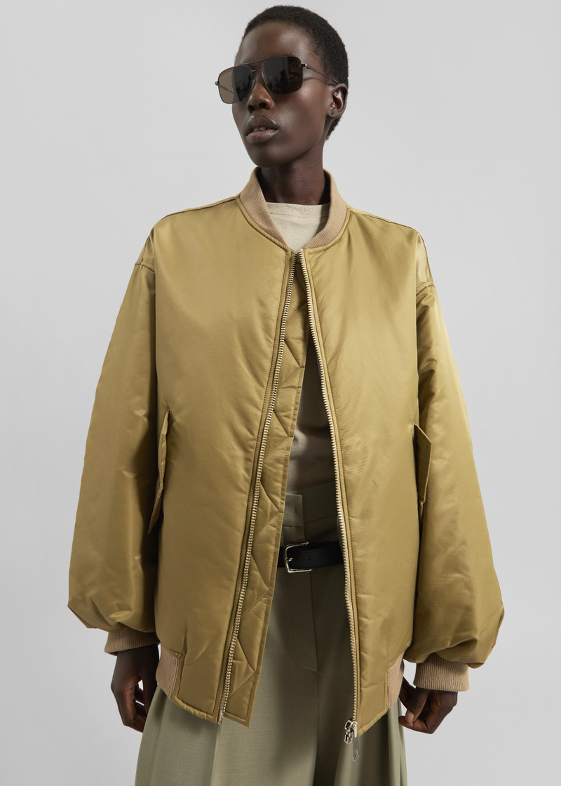 Astra Bomber Jacket - Olive 4