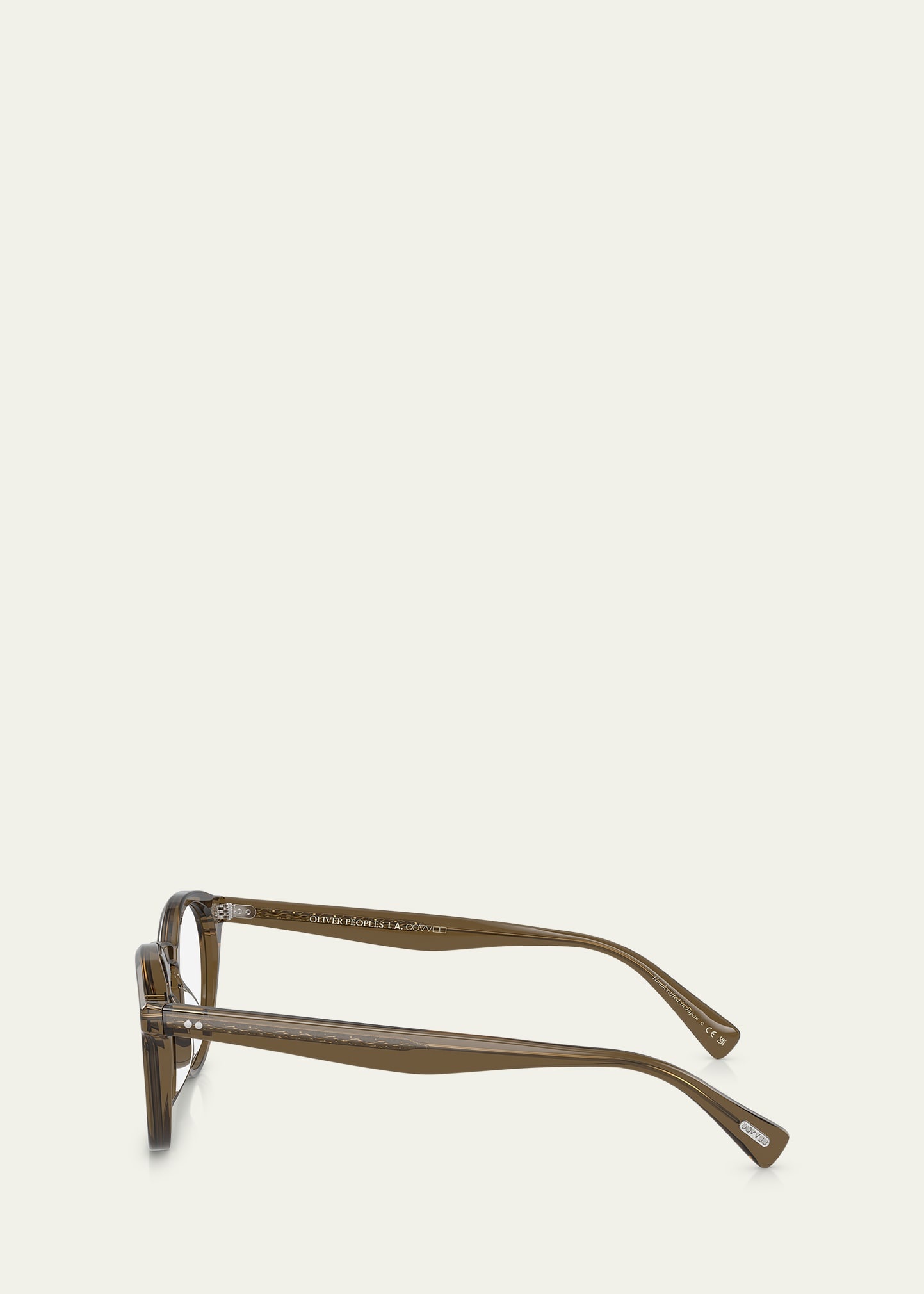 Round Acetate Optical Glasses - 3
