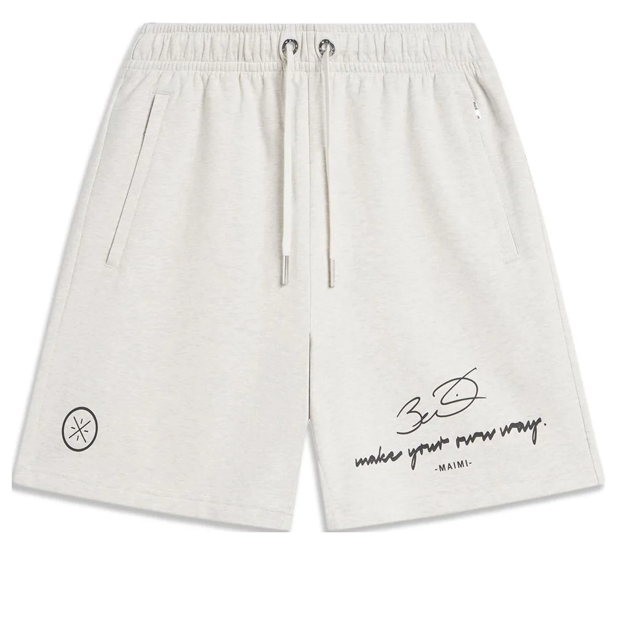 Li-Ning Way Of Wade Graphic Shorts 'Beige' AKSU371-5 - 1