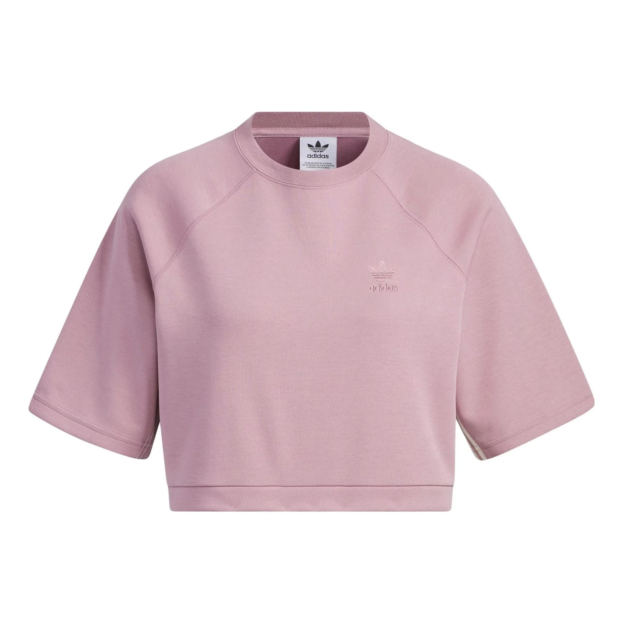 (WMNS) adidas originals Toc Graphic T-Shirt 'Pink' IN1007 - 1