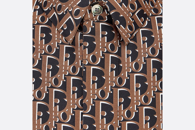 Dior Oblique Pixel Short-Sleeved Shirt 3