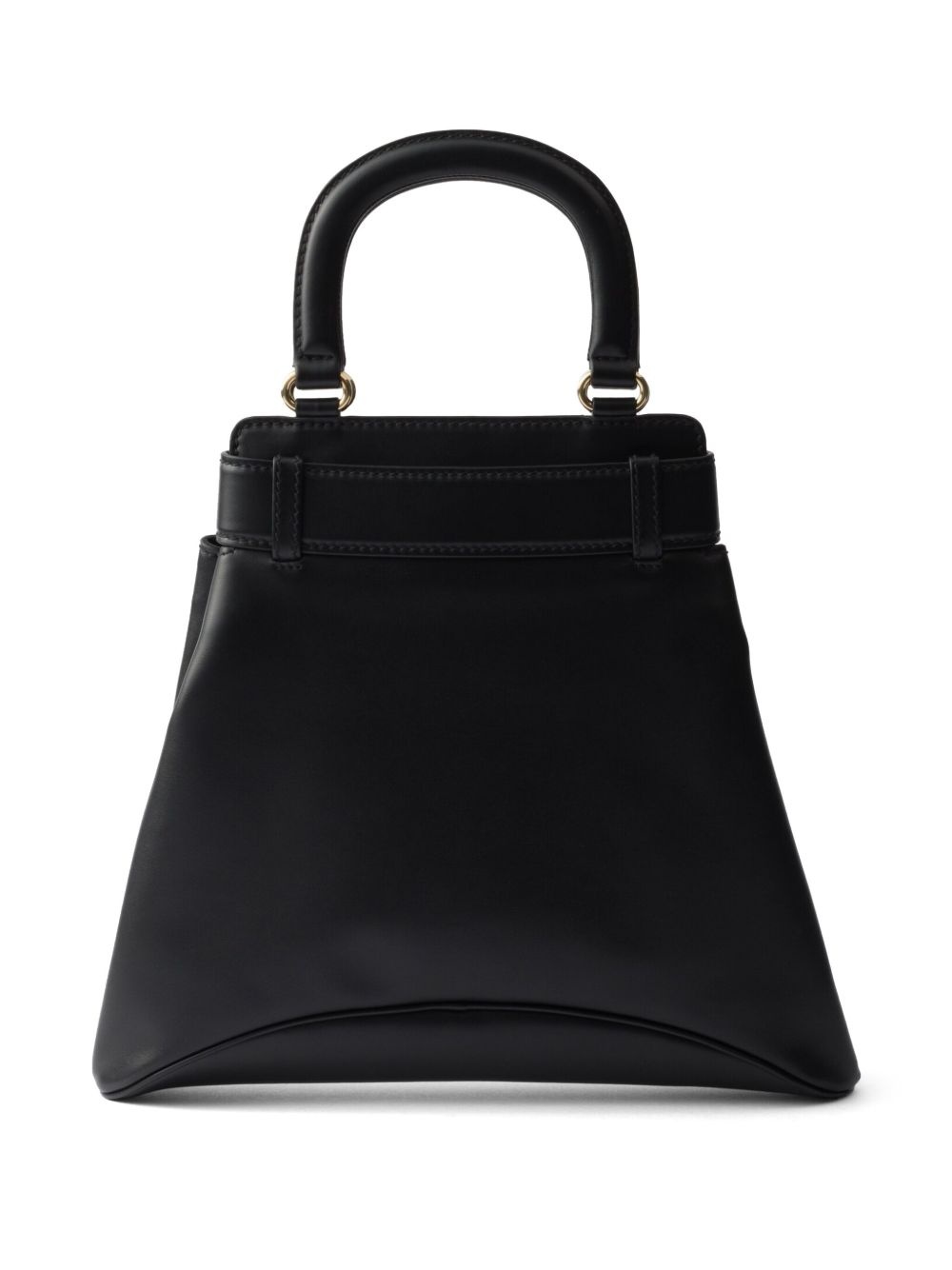 logo-stamp leather tote bag - 2