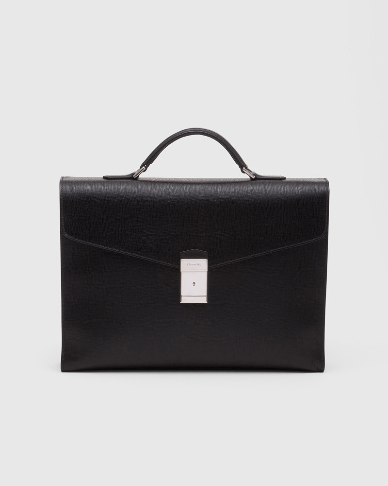 St James Leather Briefcase 1