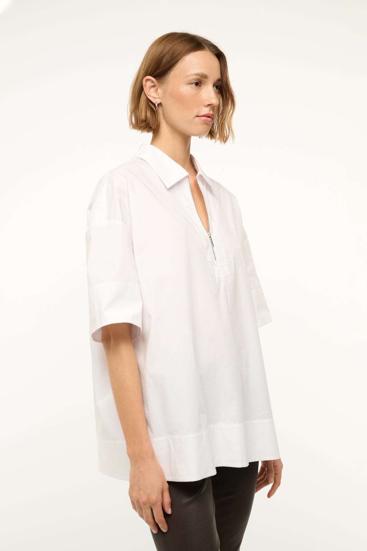 STAUD YVETTE TOP WHITE - 4