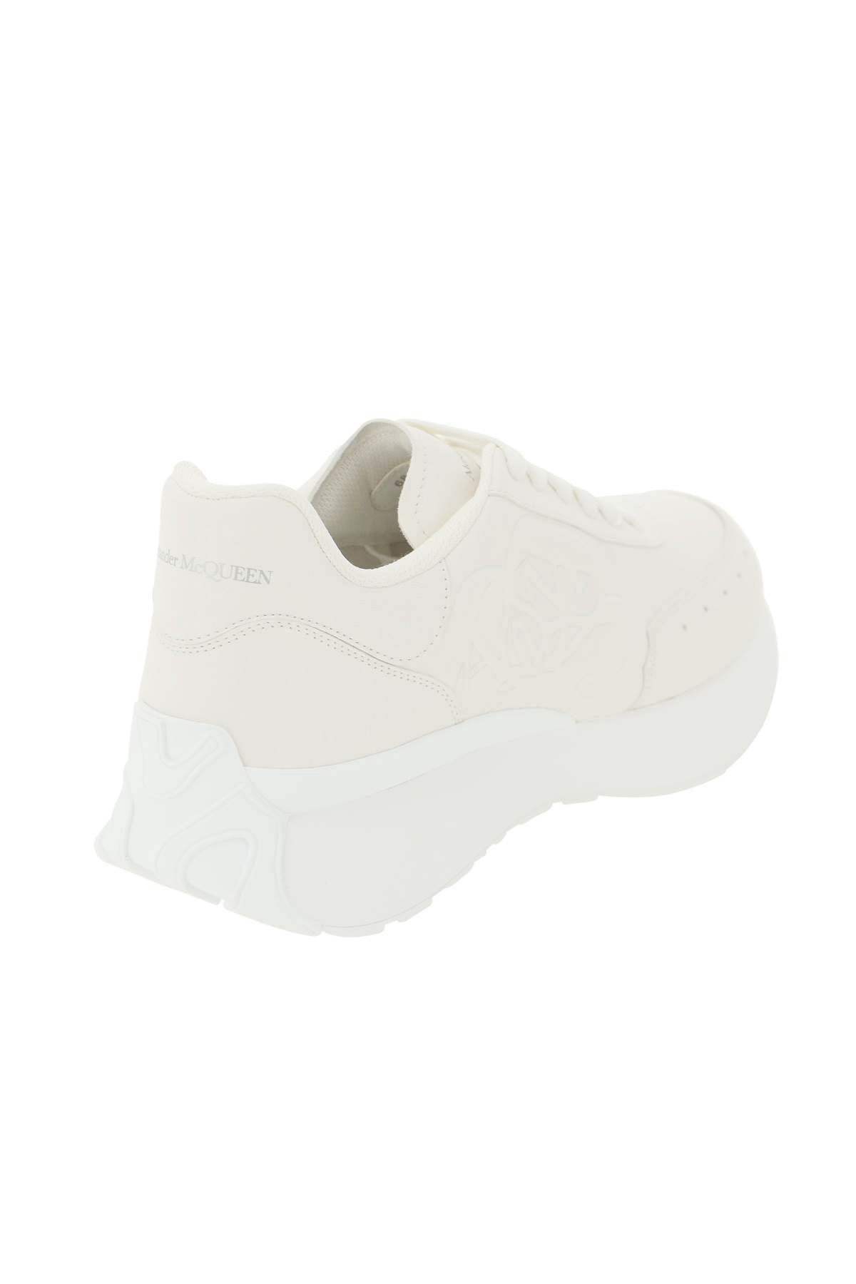 LEATHER SPRINT RUNNER SNEAKERS - 9