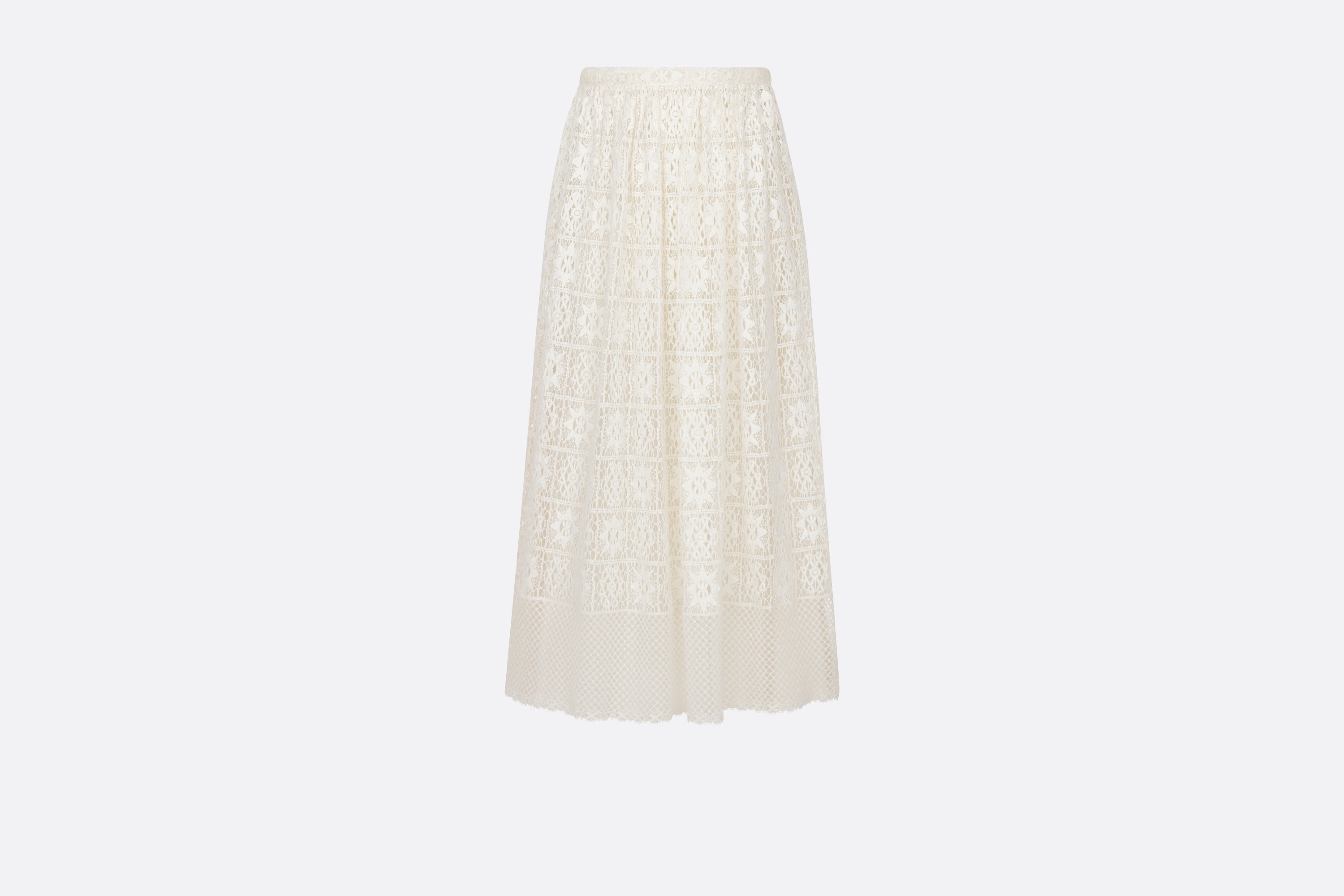Flared Mid-Length Skirt - 1