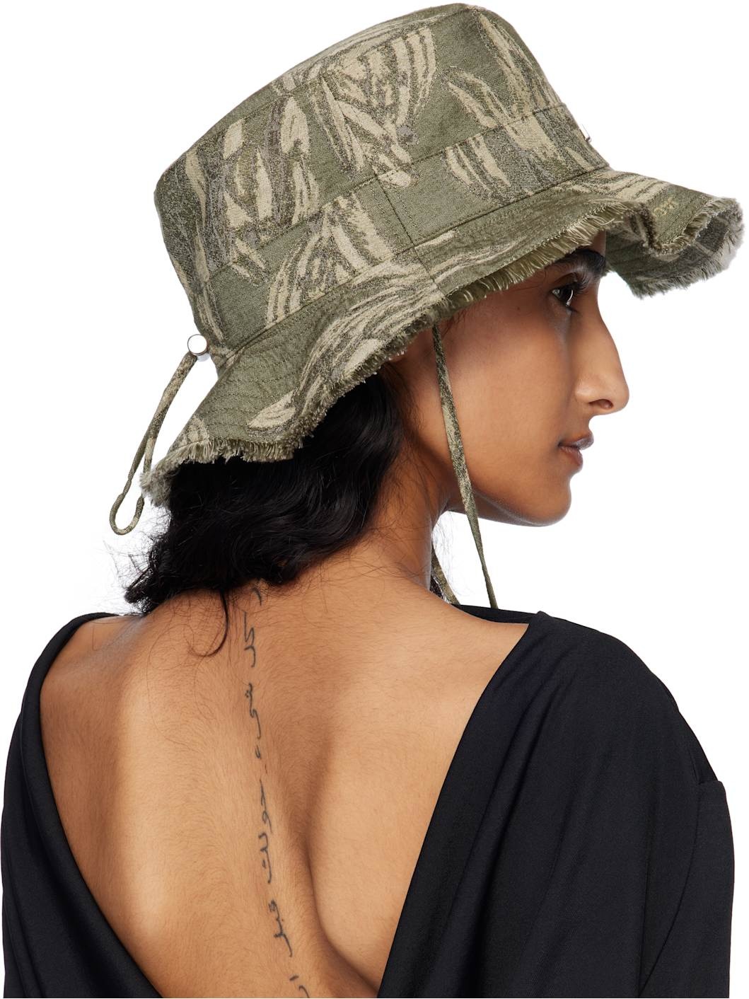 Khaki 'The Gadjo' Bucket Hat - 3