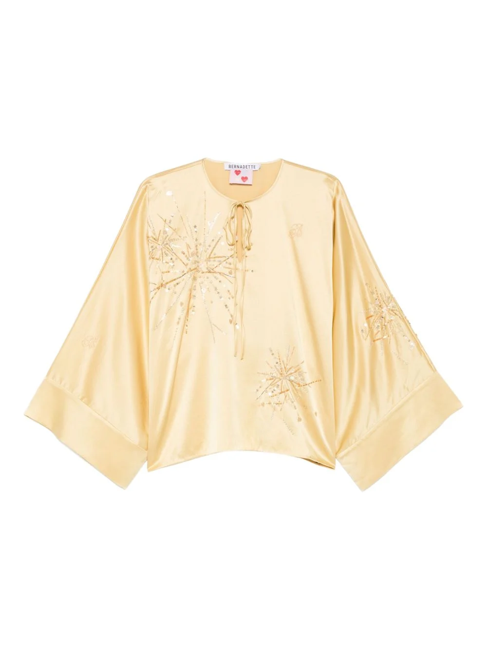 Naomi sequin-embellishment blouse - 1