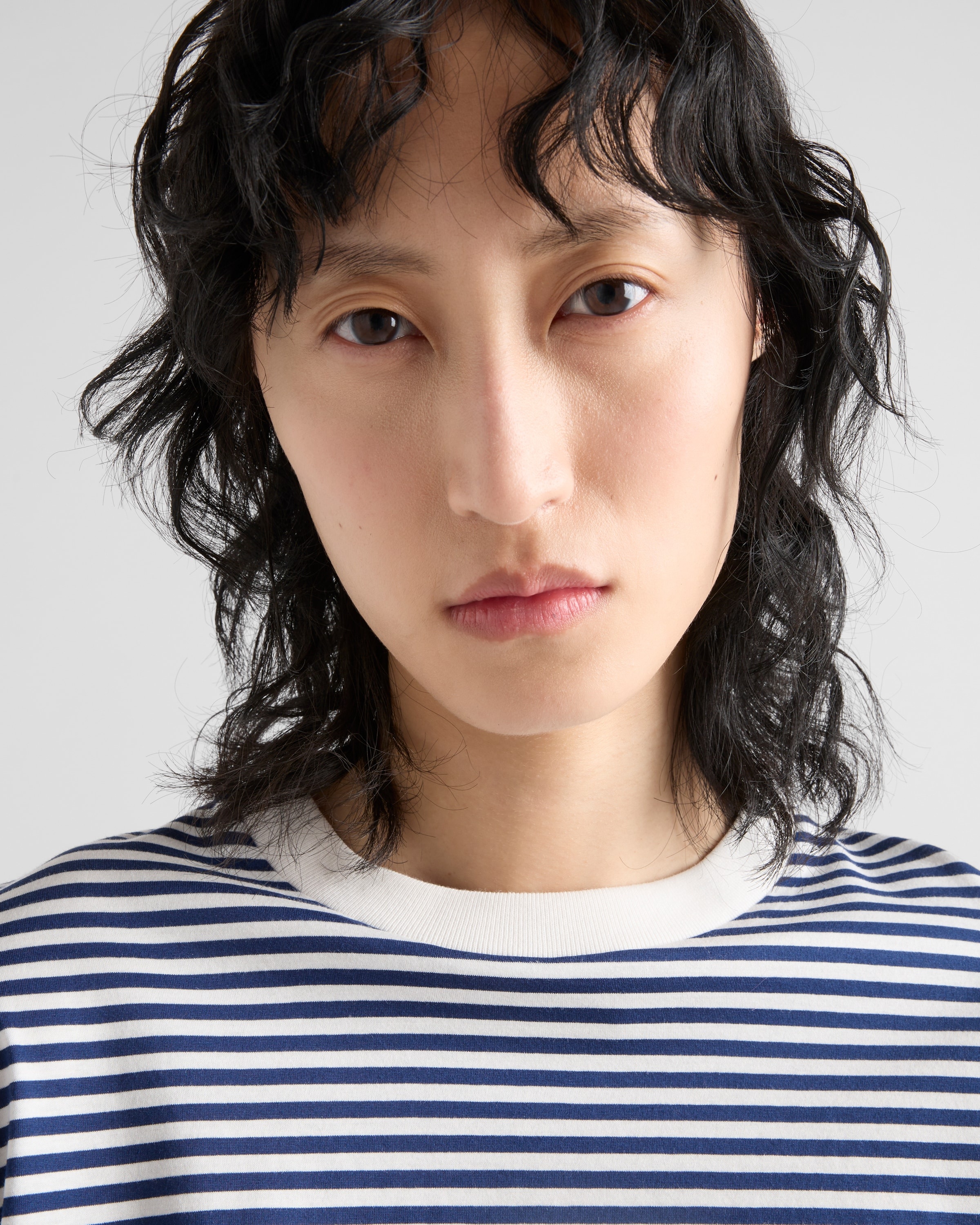 Long-sleeved striped jersey T-shirt - 4