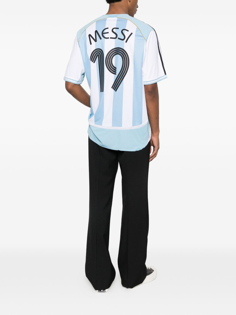 adidas striped-pattern T-shirt outlook